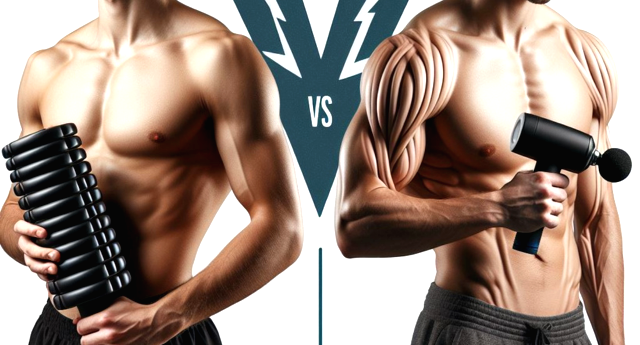 rouleau en mousse de sport vs masazas pistole